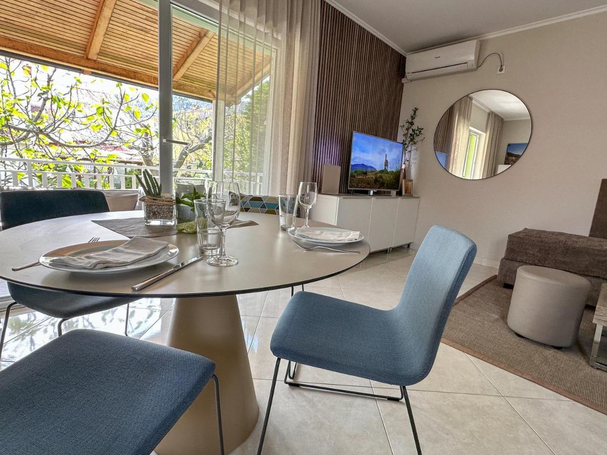 Apartment Baska Mit Poolarea - Krk, Kroatien エクステリア 写真