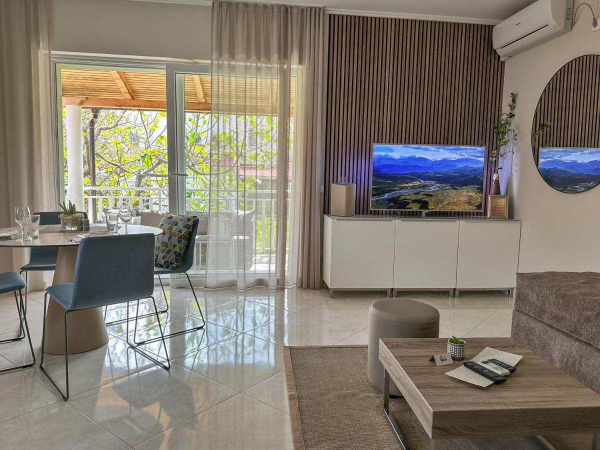 Apartment Baska Mit Poolarea - Krk, Kroatien エクステリア 写真