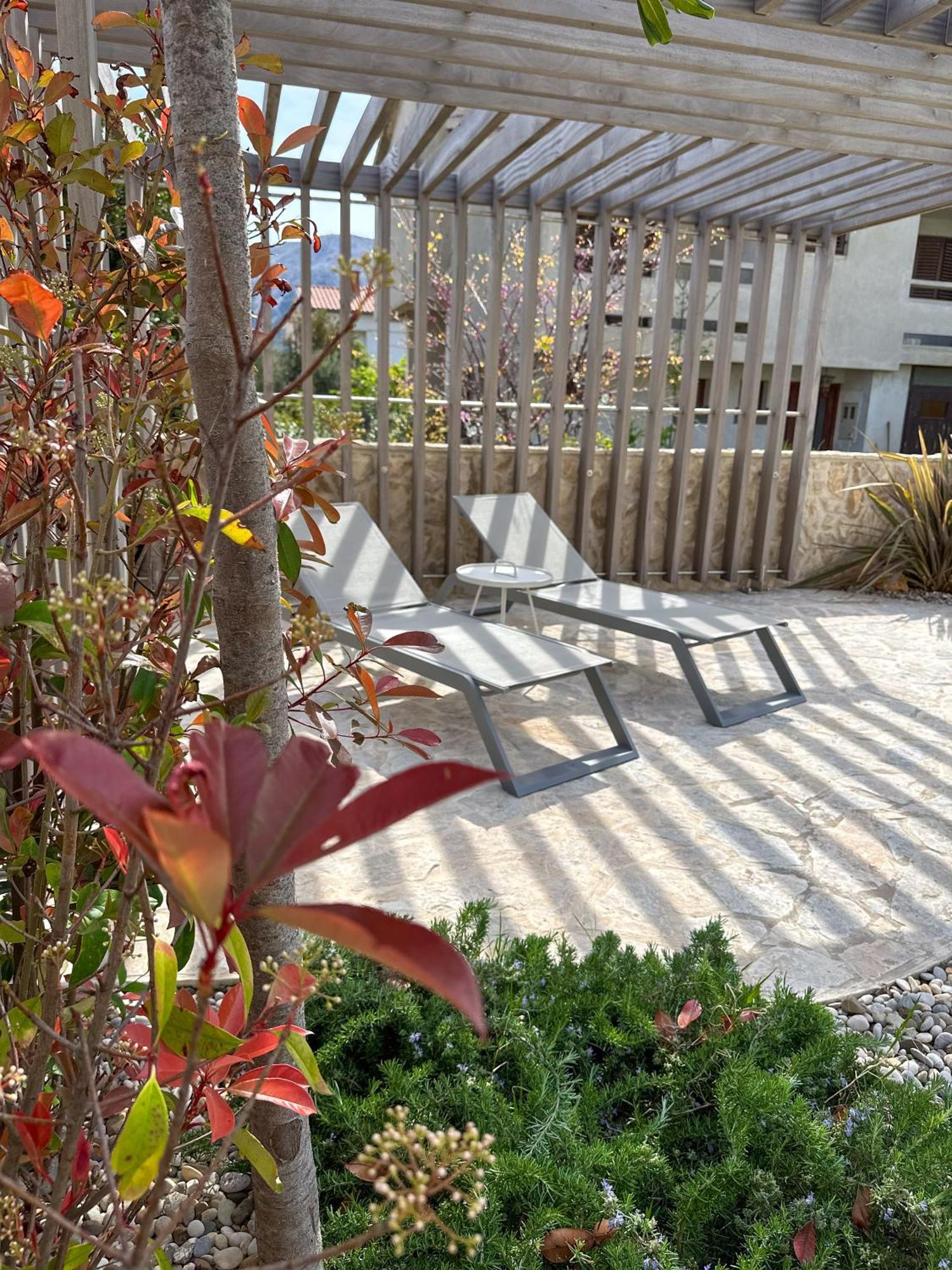 Apartment Baska Mit Poolarea - Krk, Kroatien エクステリア 写真